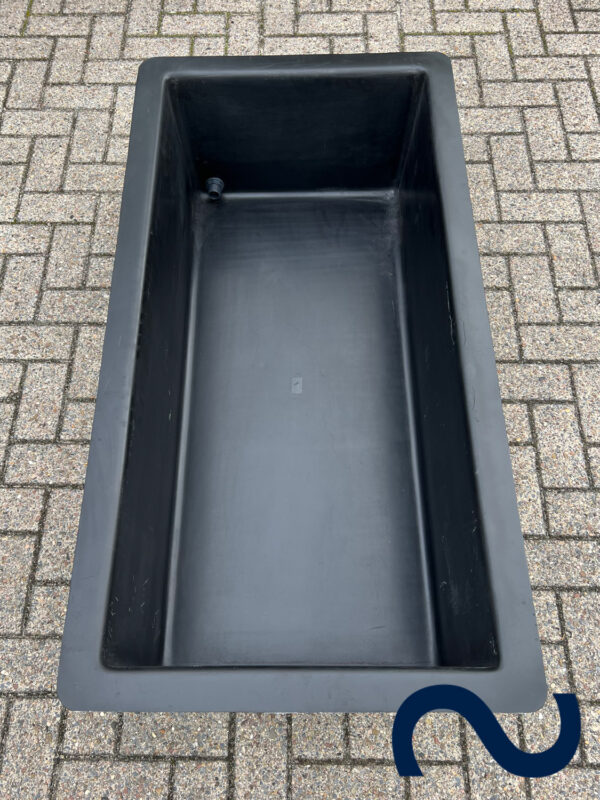 GFK-Wasserbecken, formales Becken, architektonisches Teichbecken, Wasserbecken, GFK, verschiedene Größen, viele Farben, für Fische, ohne Fischbesatz, winterfest
